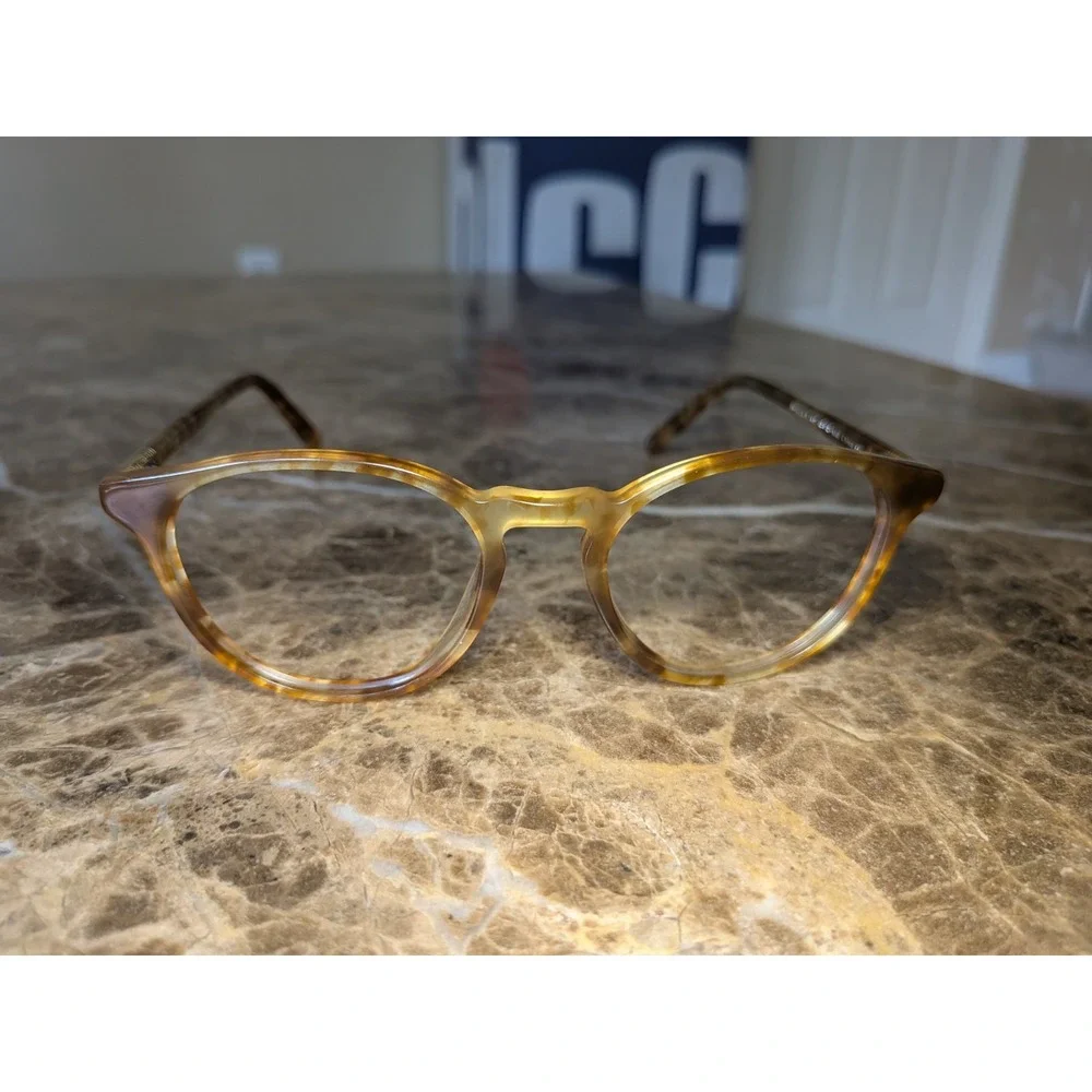 Warby Parker Butler 269 Whiskey Tortoise Round Eyeglasses Frames 48-18-140
